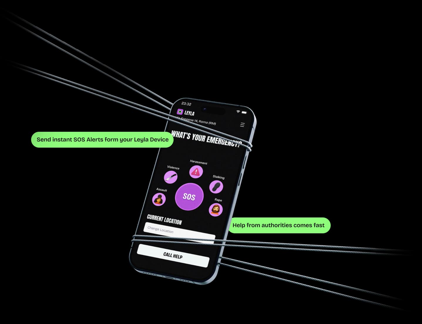 Leyla App Emergency SOS